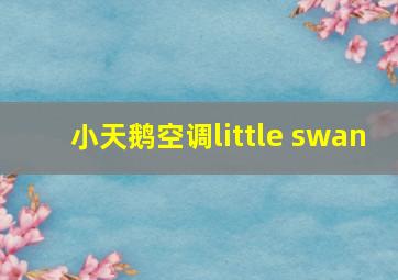 小天鹅空调little swan